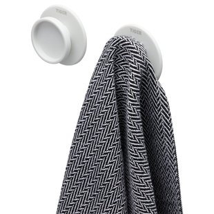 Tiger Tess Handdoekhaak Wit 2 Stuks