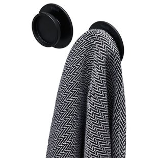 Tiger Tess Handdoekhaak Zwart 2 Stuks