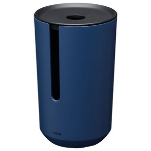 Tiger Reserverolhouder Tess - Polypropyleen - Vrijstaand - Met Klep - Blauw/zwart