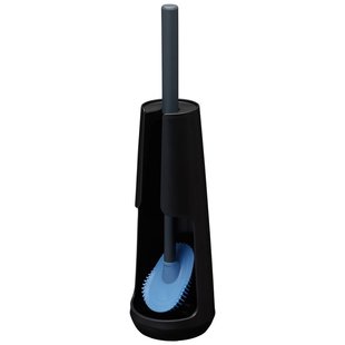 Tiger Wc-borstel Met Houder Tess - Polypropyleen - Vrijstaand - Zwart / Antraciet