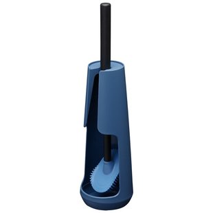 Tiger Wc-borstel Met Houder Tess - Polypropyleen - Vrijstaand - Blauw / Zwart