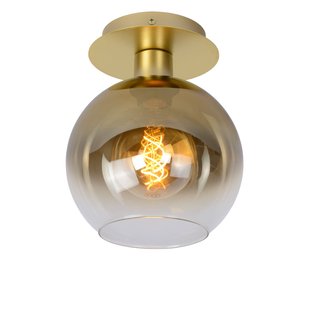 Lucide Plafondlamp Marius Mat Goud Ø20cm E27