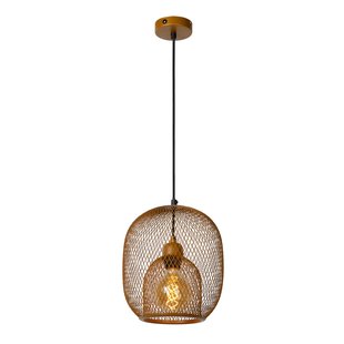 Lucide Hanglamp Jerrel Bruin Ø25cm E27