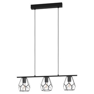 Eglo Hanglamp Mardyke Zwart 3xe27 40w