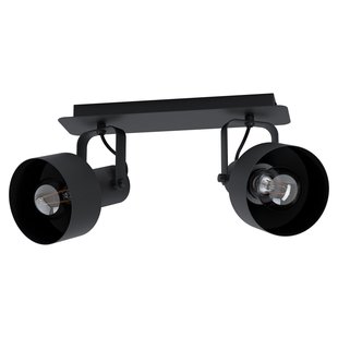 Eglo Opbouwspot Casibare Zwart 2xe27 28w