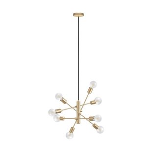 Eglo Hanglamp Gradoli 1 Goud 8xe27 40w