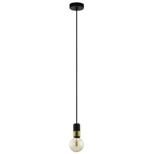 Eglo Hanglamp Calari Zwart Messing ⌀4,5cm E27