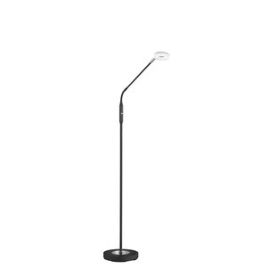 Fischer & Honsel Vloerlamp Dent Zwart Led 6w