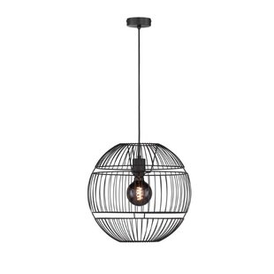 Fischer & Honsel Hanglamp Drops Zwart ⌀38cm E27 40w