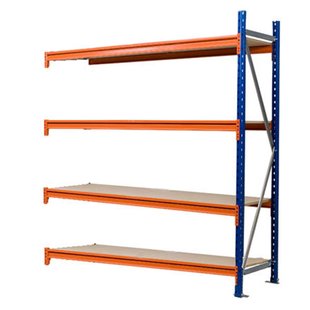 Almasy Grootvakstelling Aanbouw 200x60x155cm 4 Legborden