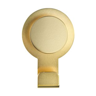Wenko Wandhaak Blandas Zelfklevend Goud Mat Rvs 5x7,5x2,5cm