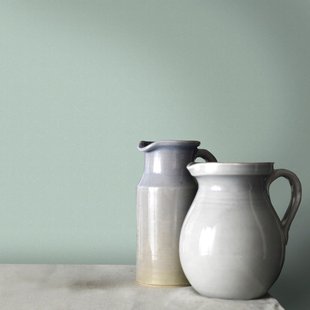 Decomode Vliesbehang Basic Glitter - Groen - 10,05 M X 52 Cm