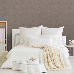 Decomode Vliesbehang Concrete Mat - Bruin - 10,05m X 53cm