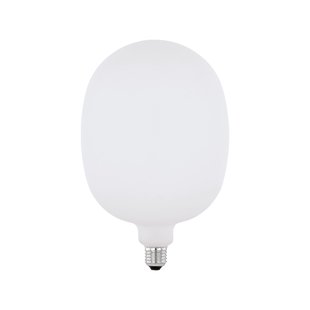Eglo Ledfilamentlamp E170 - Opaal - D17cm - Dimbaar - Warm Wit - E27 - 4w