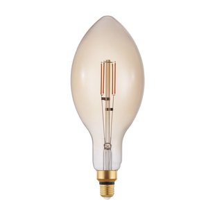 Eglo Ledfilamentlamp E140 - Amber - D14cm - Warm Wit - E27 - 4w