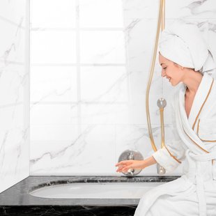 Dumaplast Wandpaneel Dumawall+ Trapani - Hoogglans - 37,5x65cm - 1,95m²