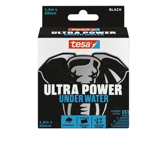 Tesa Duct Tape Ultra Power Under Water - Waterdicht - Transparant - 1,5m X 50mm