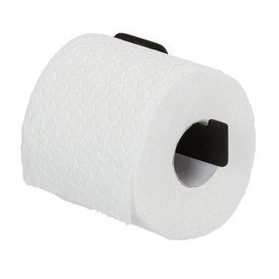 Tiger Toiletrolhouder Colar - Rvs - Zwart