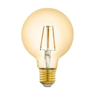 Eglo Ledlamp Zigbee Amber G80 Dimbaar E27 5,5w