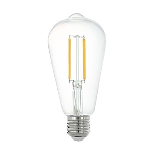 Eglo Ledfilamentlamp Zigbee St64 Dimbaar Warm E27 6w