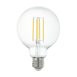 Eglo Ledfilamentlamp Zigbee G95 Dimbaar Warm E27 6w