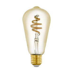 Eglo Ledfilamentlamp Zigbee St64 Spiraal E27 5,5w