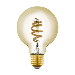 Eglo Ledfilamentlamp Zigbee G80 Spiraal E27 5,5w