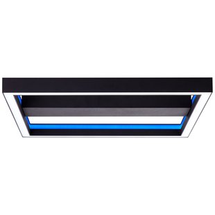 Brilliant Plafondlamp Icarus Zwart Led 38w