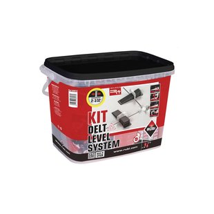 Rubi Delta Leveling System Startersset Voor Voeg 2mm, Hoogte 3-12mm