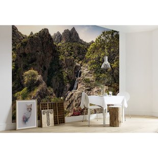 Fotobehang Rainbow Lands - Meerkleurig - 2,80m X 450cm