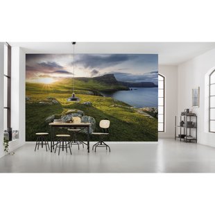 Fotobehang Scottish Paradise - Meerkleurig - 2,80m X 450cm