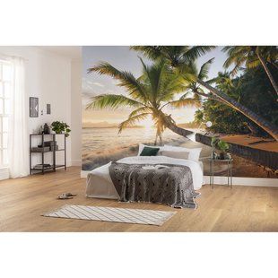 Strandgeheimnis Fotobehang - Meerkleurig - 2,80m X 450cm