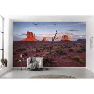 Fotobehang Wild West Heroes - Bruin - 2,80m X 450cm