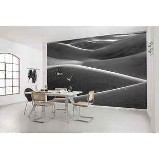 Fotobehang Wuestenarchitektur - Zwart - 2,80m X 450cm