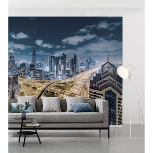 Fotobehang 1001 Nacht - Meerkleurig - 2,80m X 450cm