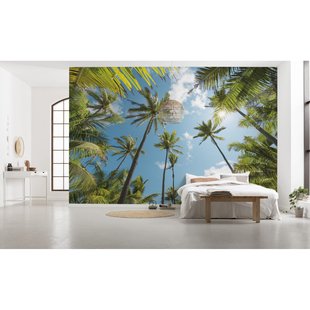 Fotobehang Coconut Heaven Ii - Meerkleurig - 2,80m X 450cm
