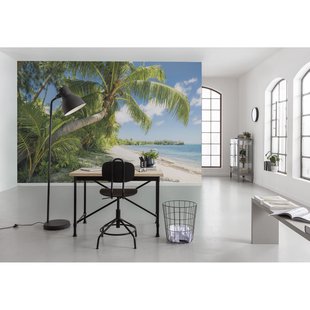 Fotobehang Fiji Dreams - Meerkleurig - 2,80m X 450cm