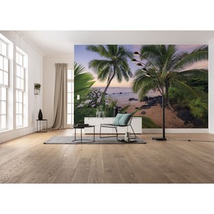 Fotobehang Hawaiian Dreams - Meerkleurig - 2,80m X 450cm