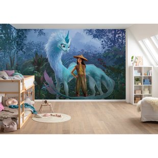 Fotobehang Raya Jungle - Meerkleurig - 2,50m X 500cm