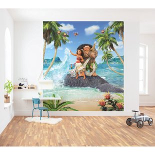 Fotobehang Moana Beach - Meerkleurig - 2,80m X 250cm