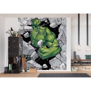 Fotobehang Hulk Breaker - Groen - 2,80m X 250cm