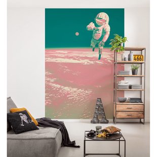 Fotobehang Spacewalk - Meerkleurig - 2,80m X 200cm