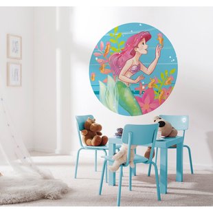 Komar Muursticker Dots Ariel Seahorses