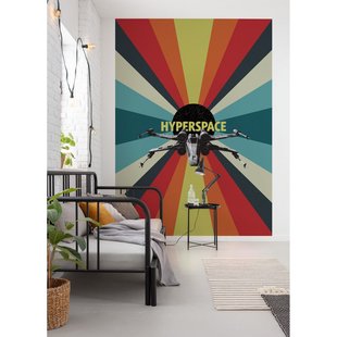 Fotobehang Hyperspace - Meerkleurig - 2,80m X 200cm