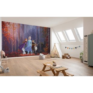 Frozen Fotobehang Autumn Glade - Meerkleurig - 2,80m X 400cm