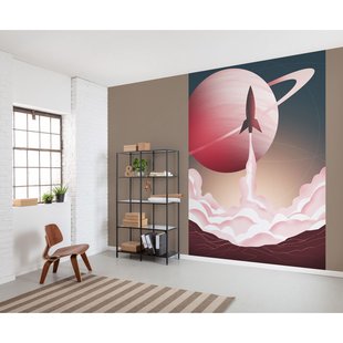 Fotobehang Explore The Universe - Meerkleurig - 2,80m X 200cm