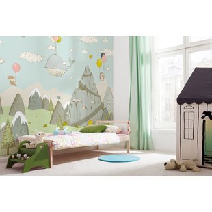 Fotobehang Mountain Traveler - Meerkleurig - 2,80m X 400cm