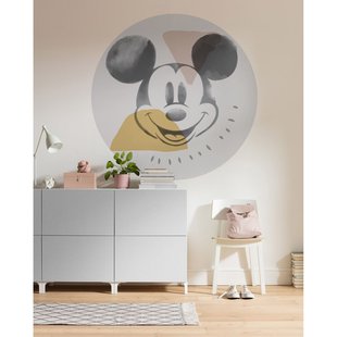 Komar Stippen Mickey Abstract Sticker Ø125cm