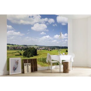 Fotobehang Bayrische Idylle - Meerkleurig - 2,80m X 350cm