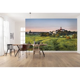 Fotobehang Himmlich - Meerkleurig - 2,80m X 450cm